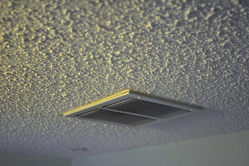 Asbestos Spotlight Popcorn Ceilings